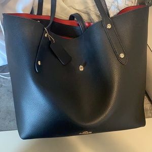 Black Coach mollie tote